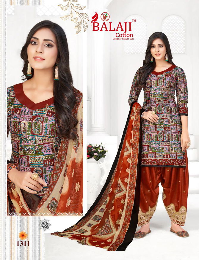 Balaji Arnika 13 Printed Cotton Regular Wear Dress Material Collection